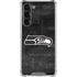 NFL Seattle Seahawks Black & White Galaxy S23 Plus Clear Case