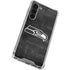 NFL Seattle Seahawks Black & White Galaxy S23 Plus Clear Case