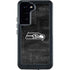 NFL Seattle Seahawks Black & White Galaxy S23 Plus Waterproof Case
