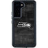 NFL Seattle Seahawks Black & White Galaxy S23 Waterproof Case