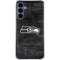 NFL Seattle Seahawks Black & White Galaxy S24 Clear Case