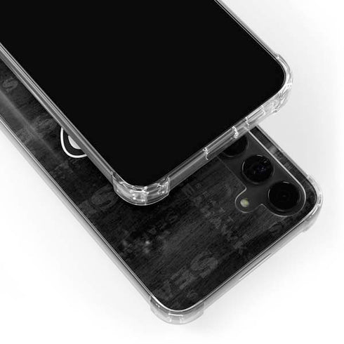 NFL Seattle Seahawks Black & White Galaxy S24 Plus Clear Case