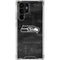 NFL Seattle Seahawks Black & White Galaxy S24 Ultra Clear Case