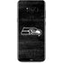 NFL Seattle Seahawks Black & White Galaxy S8 Skin