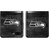 NFL Seattle Seahawks Black & White Galaxy Z Flip Skin