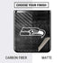 NFL Seattle Seahawks Black & White Galaxy Z Flip Skin