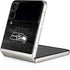 NFL Seattle Seahawks Black & White Galaxy Z Flip3 5G Skin