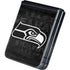 NFL Seattle Seahawks Black & White Galaxy Z Flip5 5G Skin