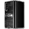 NFL Seattle Seahawks Black & White Galaxy Z Fold4 5G Clear Case