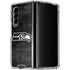 NFL Seattle Seahawks Black & White Galaxy Z Fold4 5G Clear Case