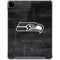 NFL Seattle Seahawks Black & White iPad Pro 12.9in (2020) Clear Case
