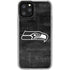 NFL Seattle Seahawks Black & White iPhone 11 Pro Clear Case