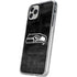 NFL Seattle Seahawks Black & White iPhone 11 Pro Clear Case