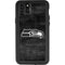 NFL Seattle Seahawks Black & White iPhone 11 Pro Max Waterproof Case