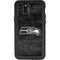 NFL Seattle Seahawks Black & White iPhone 11 Pro Waterproof Case