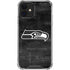 NFL Seattle Seahawks Black & White iPhone 12 Mini Clear Case