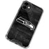 NFL Seattle Seahawks Black & White iPhone 12 Mini Clear Case