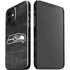 NFL Seattle Seahawks Black & White iPhone 12 Mini Lite Case