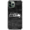 NFL Seattle Seahawks Black & White iPhone 12 Pro Clear Case