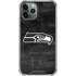 NFL Seattle Seahawks Black & White iPhone 12 Pro Clear Case