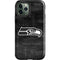 NFL Seattle Seahawks Black & White iPhone 12 Pro Impact Case