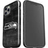 NFL Seattle Seahawks Black & White iPhone 12 Pro Impact Case