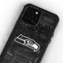 NFL Seattle Seahawks Black & White iPhone 12 Pro Waterproof Case