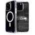 NFL Seattle Seahawks Black & White iPhone 13 Pro MagSafe Case