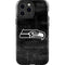 NFL Seattle Seahawks Black & White iPhone 13 Pro Max Impact Case