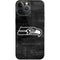NFL Seattle Seahawks Black & White iPhone 13 Pro Max Skin