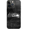 NFL Seattle Seahawks Black & White iPhone 13 Pro Skin