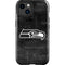 NFL Seattle Seahawks Black & White iPhone 15 Plus Impact Case