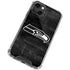 NFL Seattle Seahawks Black & White iPhone 15 Plus Clear Case