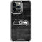 NFL Seattle Seahawks Black & White iPhone 14 Pro Clear Case