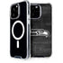 NFL Seattle Seahawks Black & White iPhone 15 Pro Max MagSafe Case