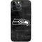 NFL Seattle Seahawks Black & White iPhone 14 Pro Max Skin