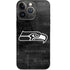 NFL Seattle Seahawks Black & White iPhone 14 Pro Skin