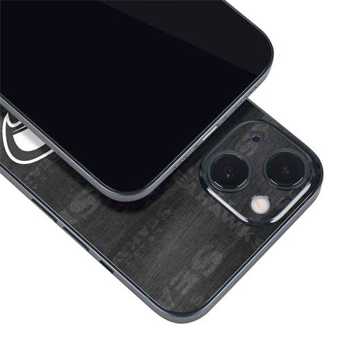 NFL Seattle Seahawks Black & White iPhone 14 Skin