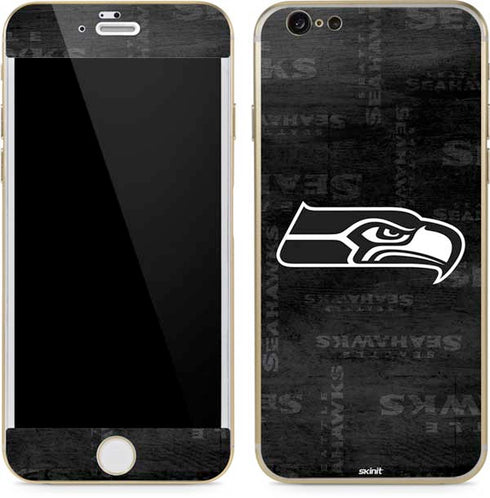 NFL Seattle Seahawks Black & White iPhone 6/6s Skin