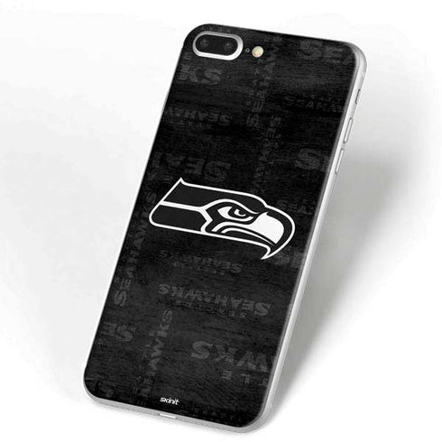 NFL Seattle Seahawks Black & White iPhone 7 Plus Skin