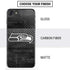 NFL Seattle Seahawks Black & White iPhone SE (2nd & 3rd Gen) Skin