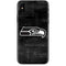 NFL Seattle Seahawks Black & White iPhone X Skin