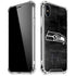 NFL Seattle Seahawks Black & White iPhone X/XS Clear Case