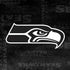 NFL Seattle Seahawks Black & White iPhone XS Max Skin