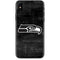 NFL Seattle Seahawks Black & White iPhone XS Skin
