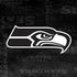 NFL Seattle Seahawks Black & White iPhone XS Skin