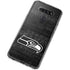 NFL Seattle Seahawks Black & White LG K51/Q51 Clear Case