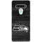 NFL Seattle Seahawks Black & White LG Stylo 6 Clear Case