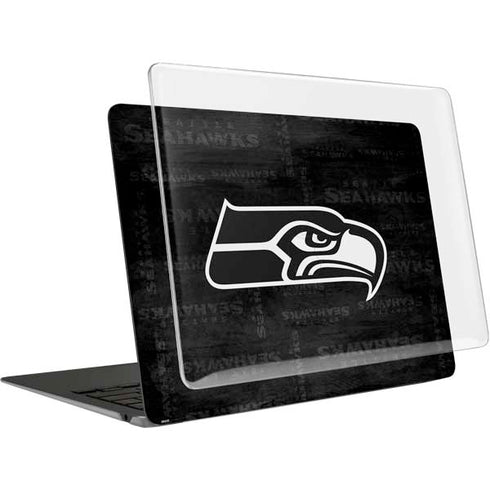 NFL Seattle Seahawks Black & White MacBook Air 13in (2020) Case plus Skin