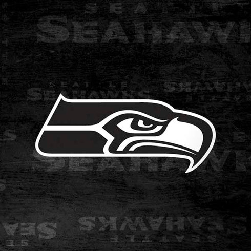 NFL Seattle Seahawks Black & White Moto G6 Skin